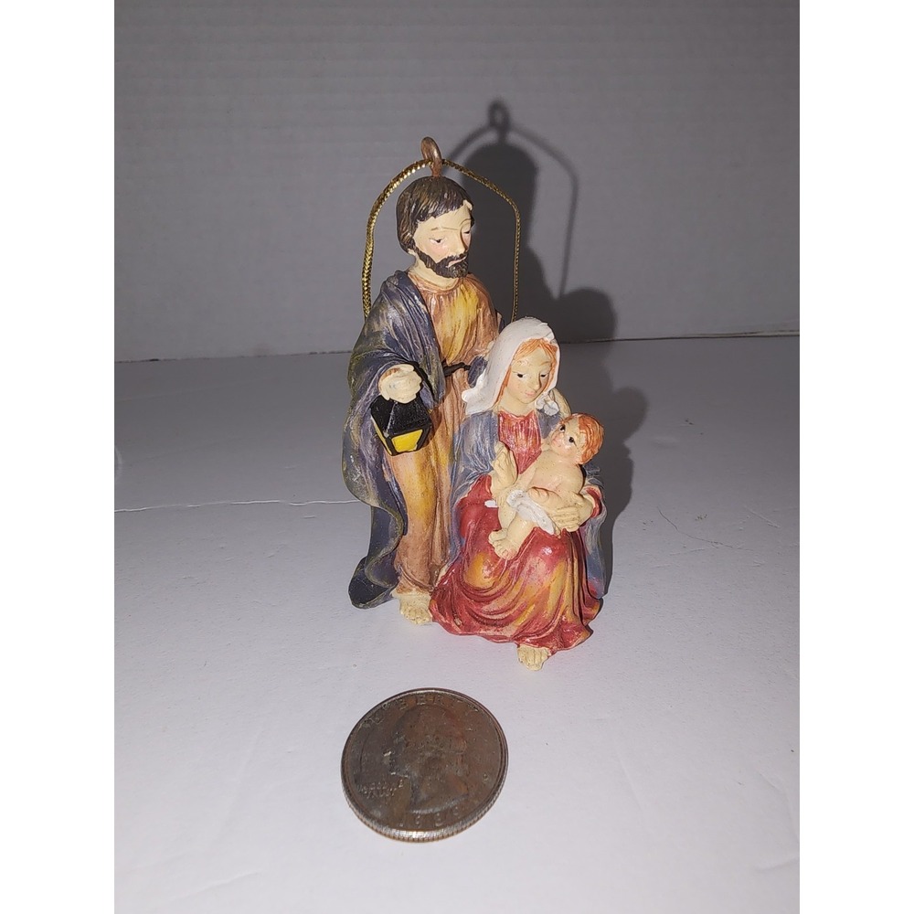 Nativity Holy Family Christmas Tree Ornament Beautiful‎